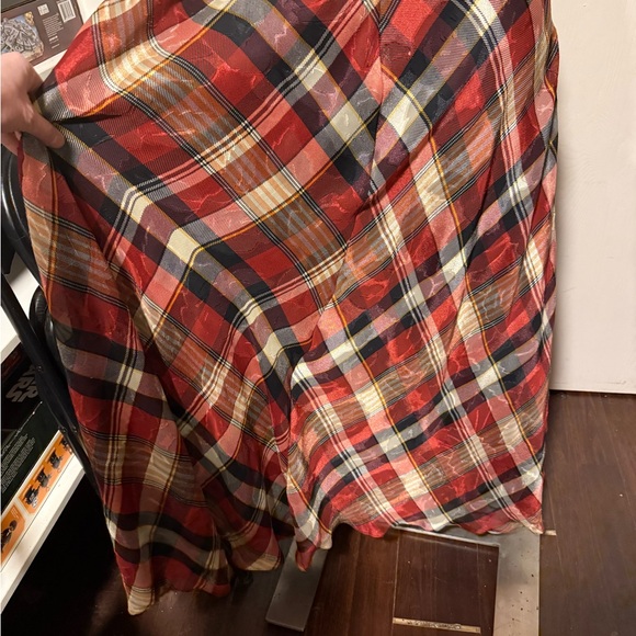 Calf Fashion Vintage Plaid Dress - Picture 5 of 6